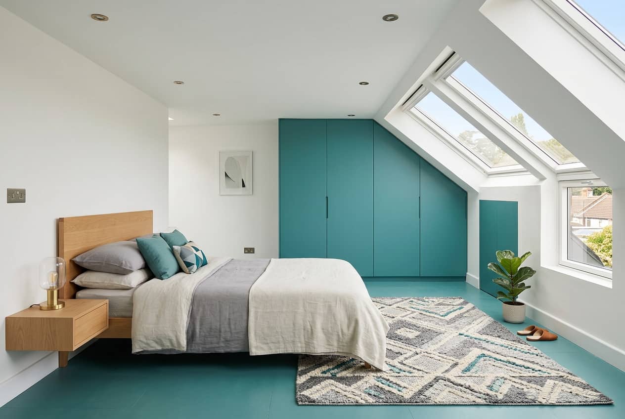 Home Cyan Wardrobes 1600 - SpaceRise Lofts project photo